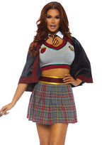 Leg Avenue 3 PC Spellbinding School Girl, Multicolor Color