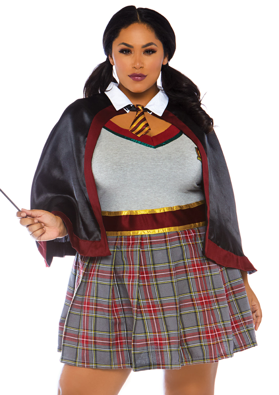 Leg Avenue 2 PC Spellbinding School Girl, Multicolor Color