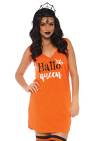 Leg Avenue Halloqueen jersey dress Orange Color