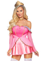 Leg Avenue 3 PC Naughty Napping Princess, Pink Color