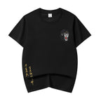 ET518 Raging Monkey Embroidered Tee