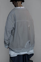 HiH14 Industrial Ripped Crewneck