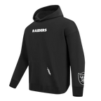Pro Standard Las Vegas Raiders Wingspan Drop Shoulder Hoodie - Black