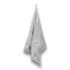 Luxury Satin Border Lovey - Silver