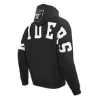 Pro Standard Las Vegas Raiders Wingspan Drop Shoulder Hoodie - Black