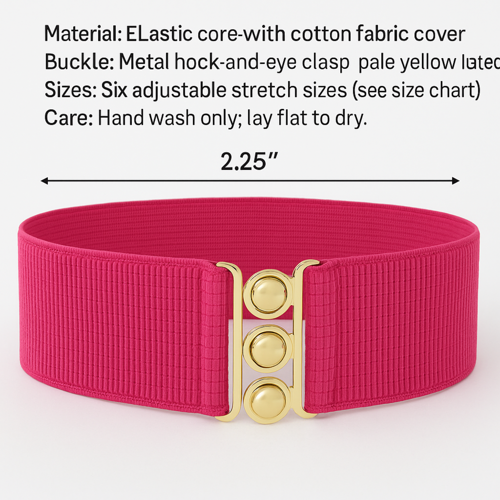 Berry Vintage Belt