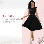 Womens Vintage Dresses - Bridesmaid & Prom Dress - Black