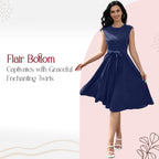 Womens Vintage Cocktail Dresses - Bridesmaid & Prom Dress - Royal Blue