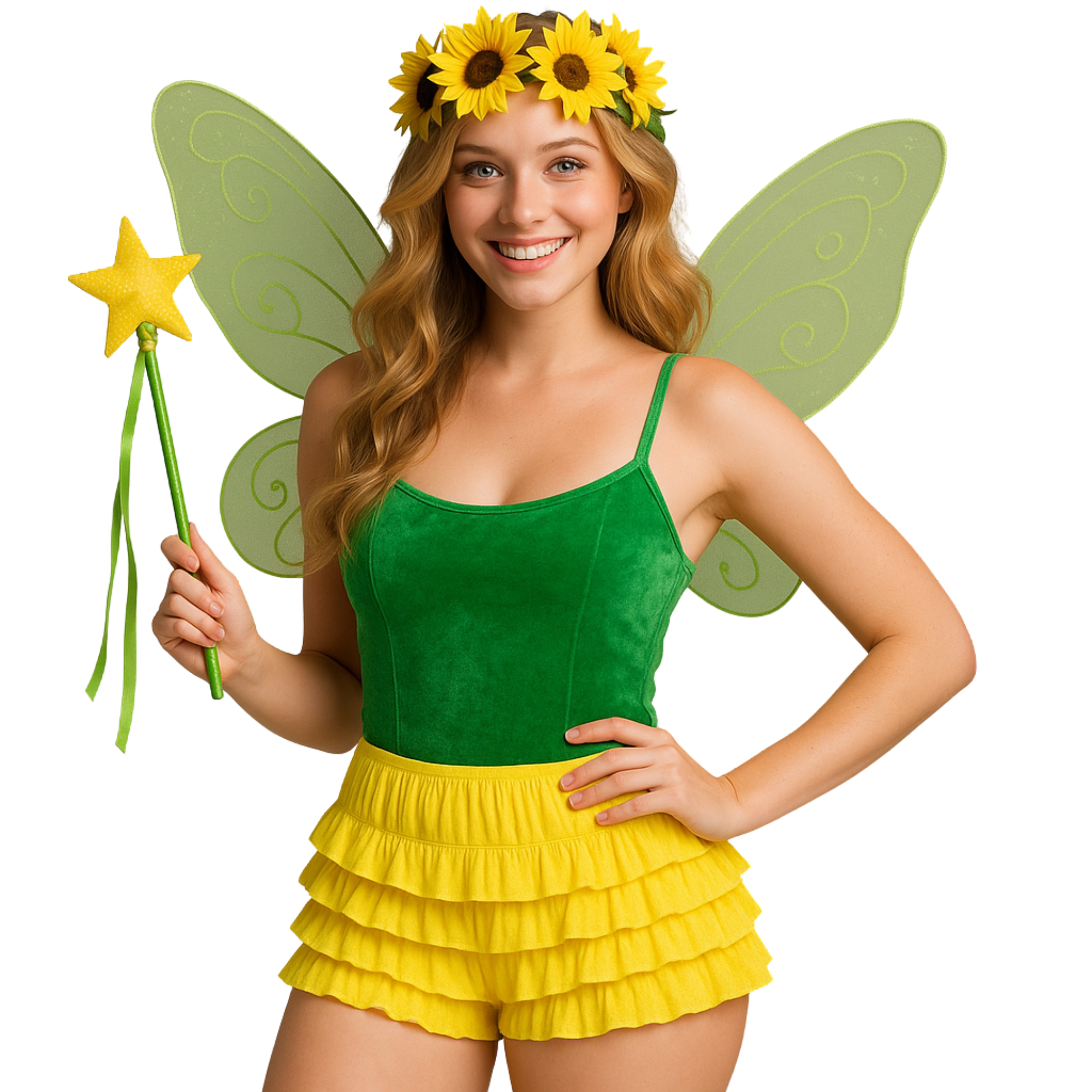 Malco Modes Ruffle Shorts for Women â??Yellow Bloomers, Halloween Costume, Lace Bloomers, Sexy Ruffle Shorts & Y2K Costumes