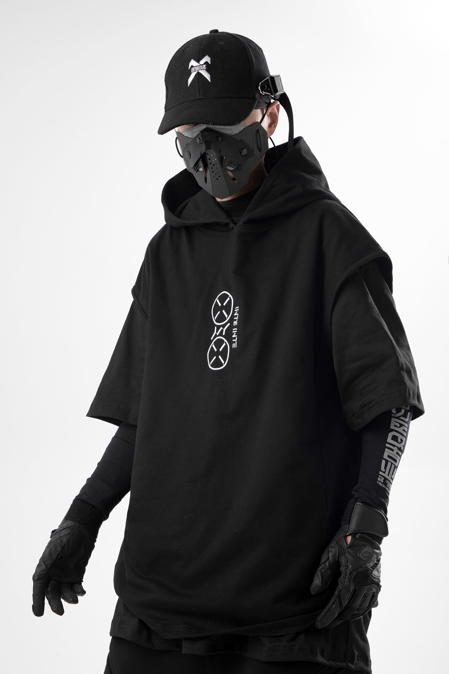 JX "All Business" Short Sleeves Hoodie