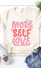 Retro More Self Love Graphic Tee T-Shirt