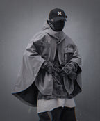 HiJ40 Grey I-Tech Poncho