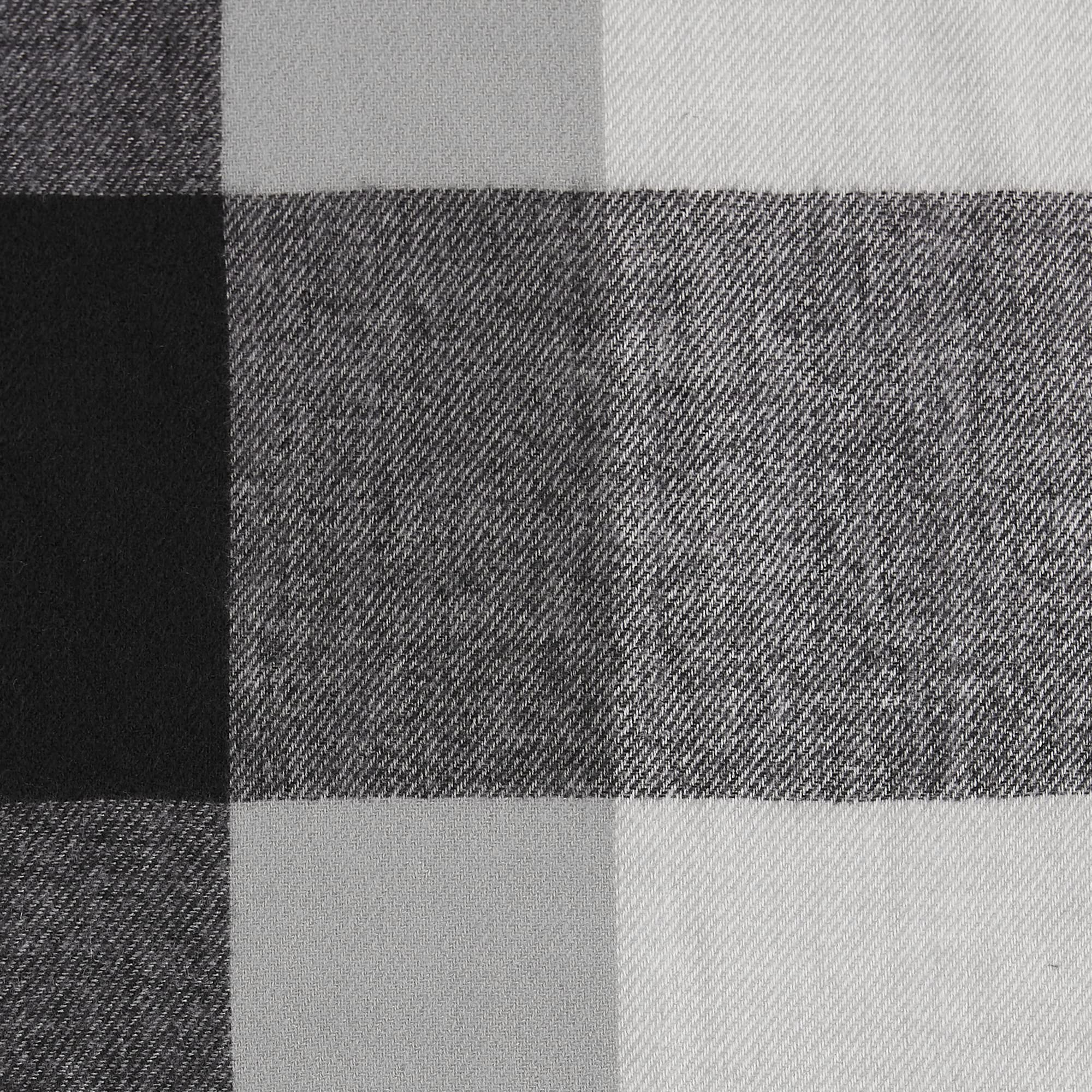 FRINGE PLAID BLANKET SCARF - PINK & BEIGE