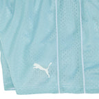 PUMA Girls' Active Short, Turquoise Aqua
