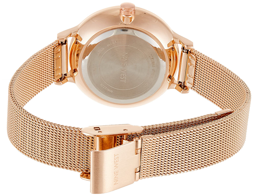 Nine West Women's Mesh Bracelet Watch