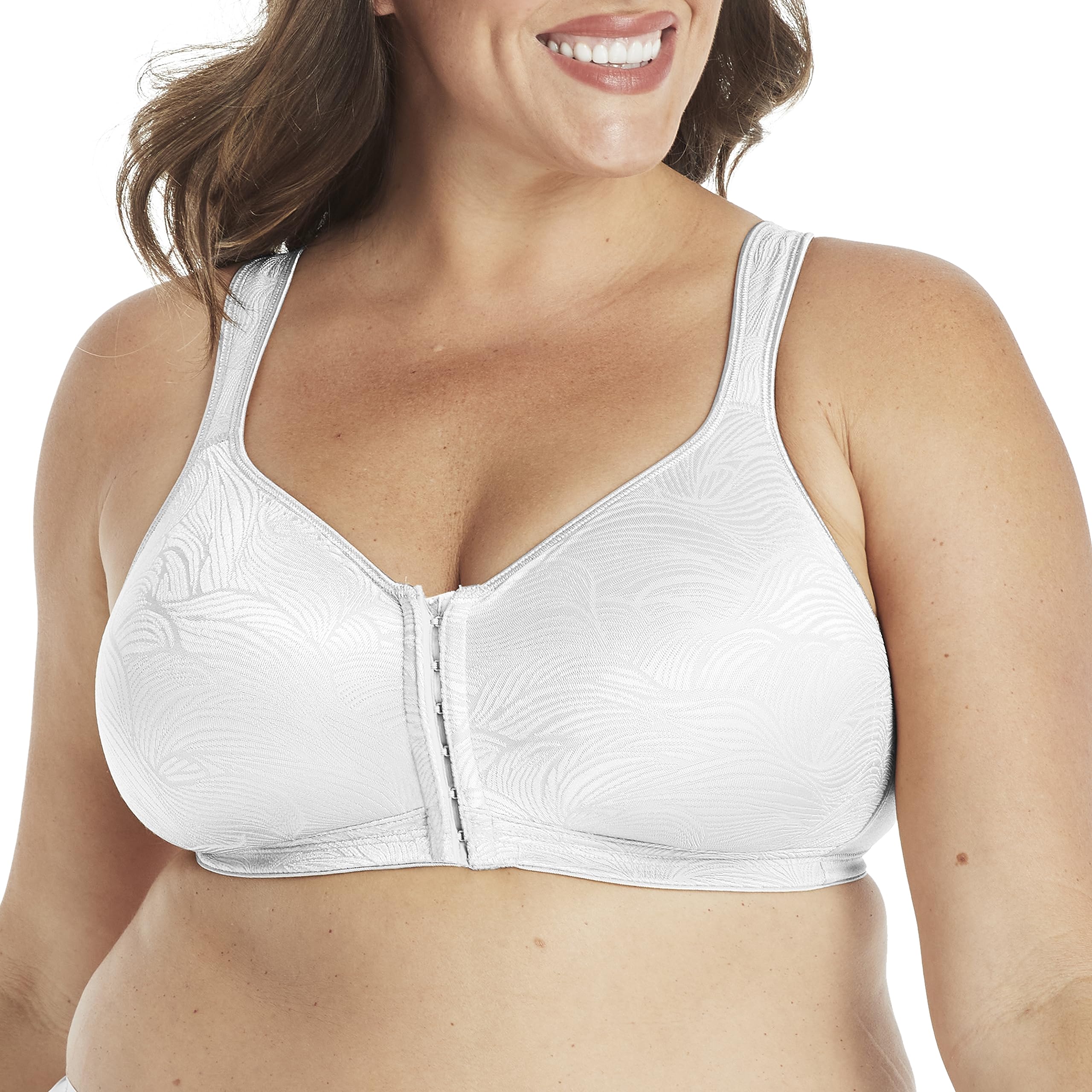 Playtex Women's 18 Hour Posture Boost Front Close Wireless Bra USE525