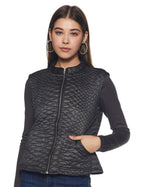 Aurelia Womens Jacket (18AUA40021-300430_Black_Large)