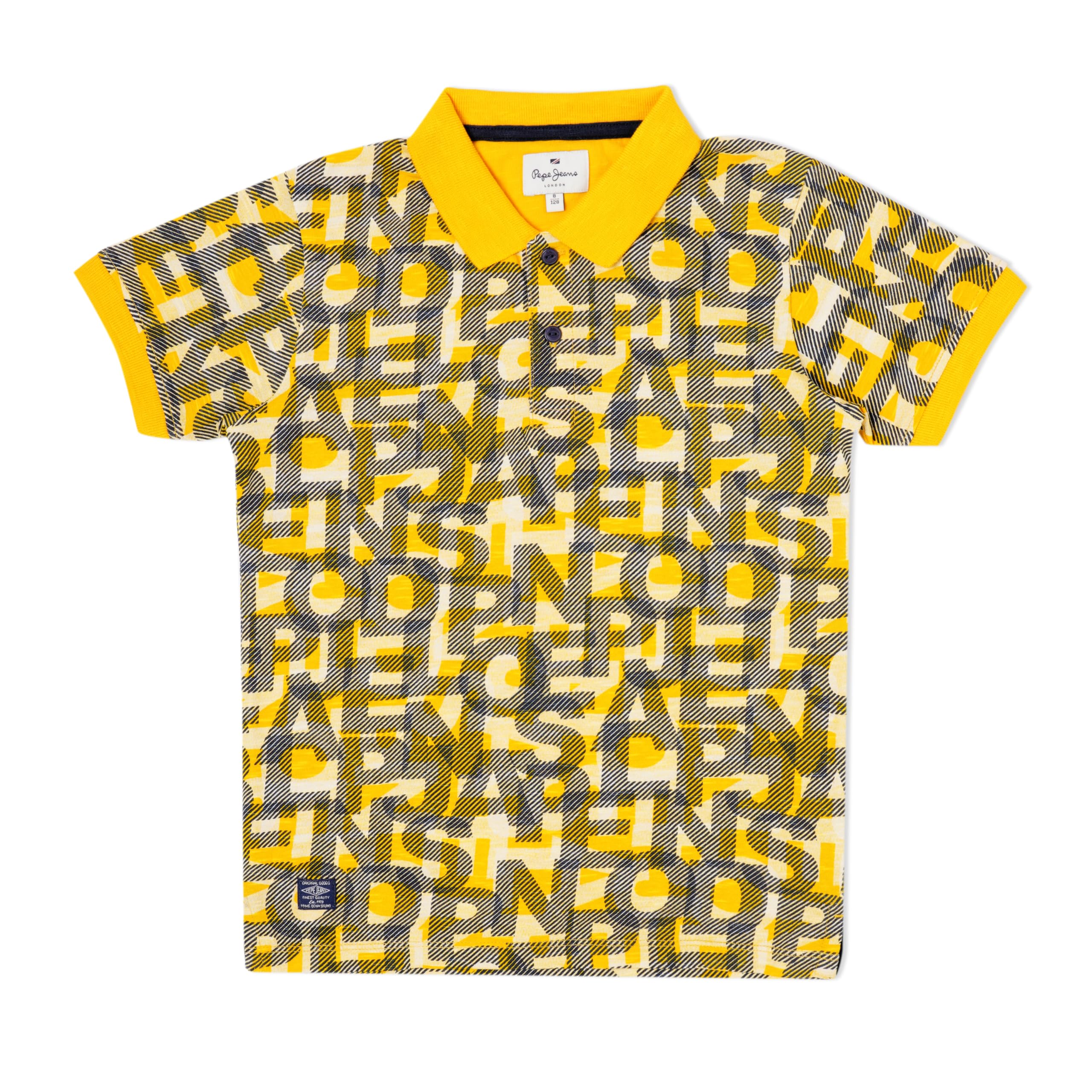 Pepe Jeans BoyS Loose Polo (Pb540861_Gold 8)