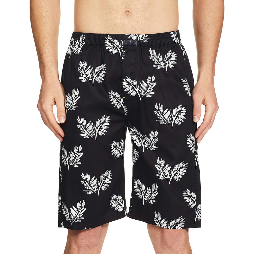 The Indian Garage Co Mens Cotton Classic Boxy Fit Boxers