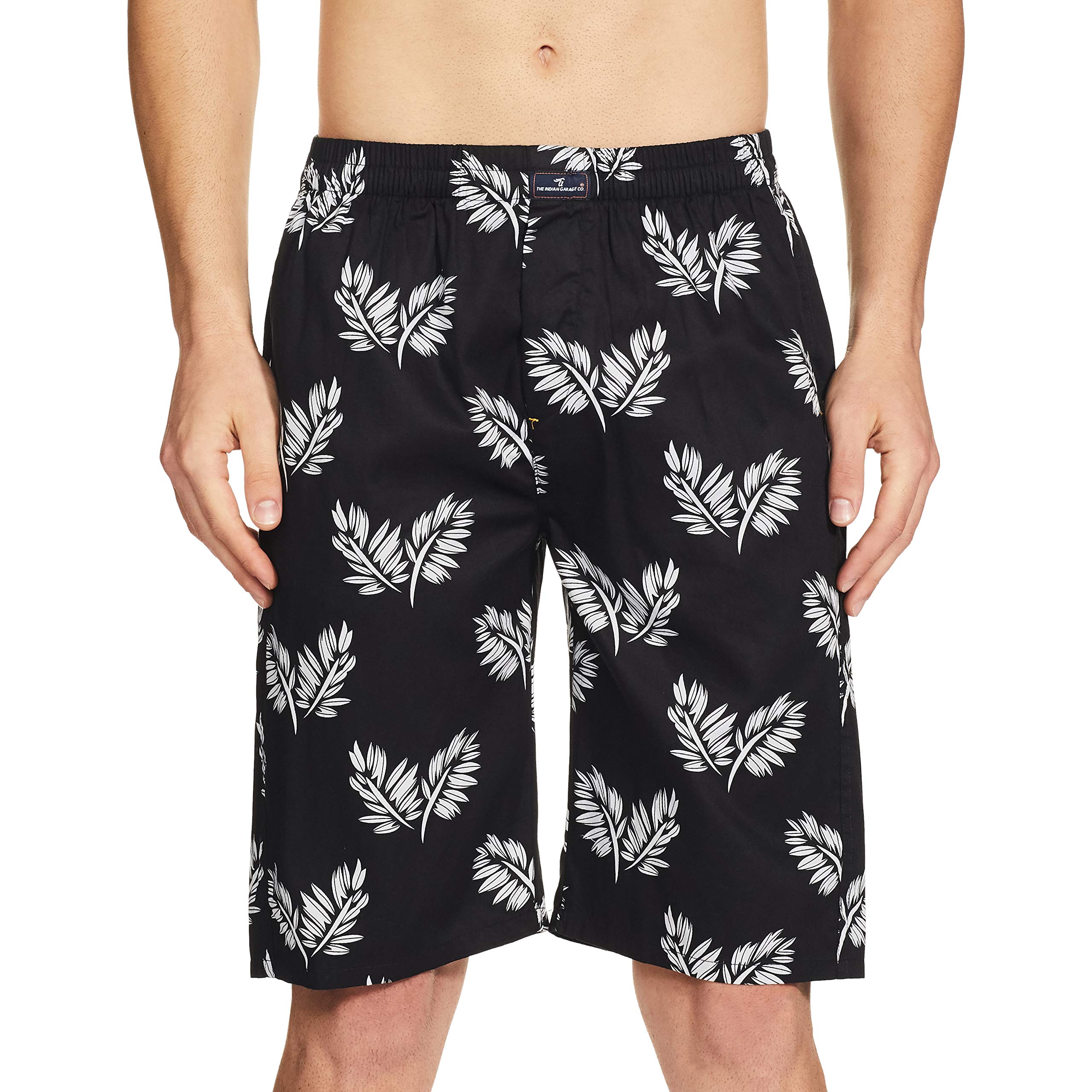 The Indian Garage Co Mens Cotton Classic Boxy Fit Boxers
