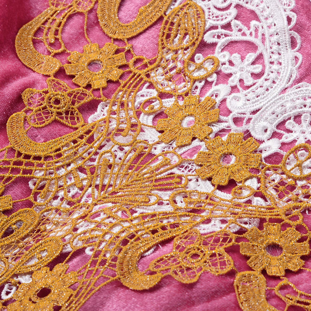 JerrisApparel Girls Pink Princess Costume Halloween Cosplay Party Dress up (Pink with Accessories)