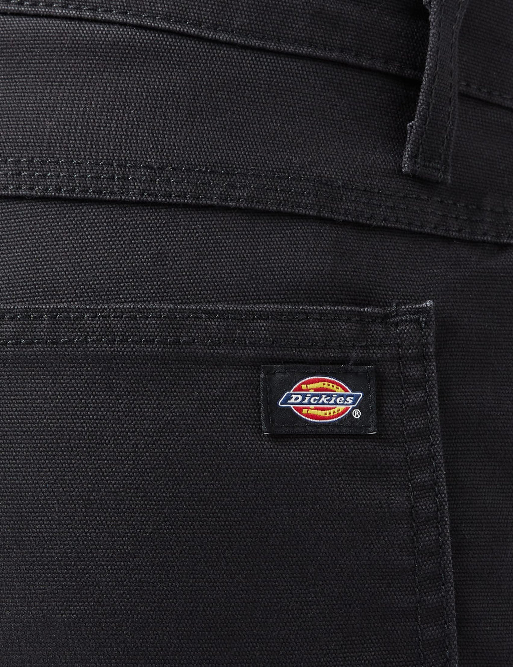 Dickies mens Tough Max Duck Carpenter Pants, Stonewashed Black, 40W x 32L US
