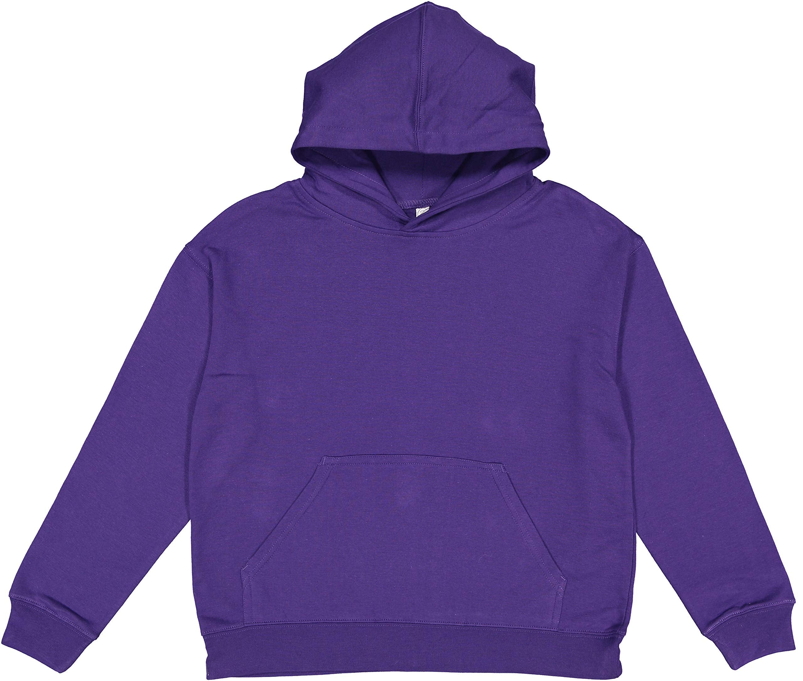 Youth Pullover Fleece Hoodie - BLAcK - XS(D0102H7DJV2)
