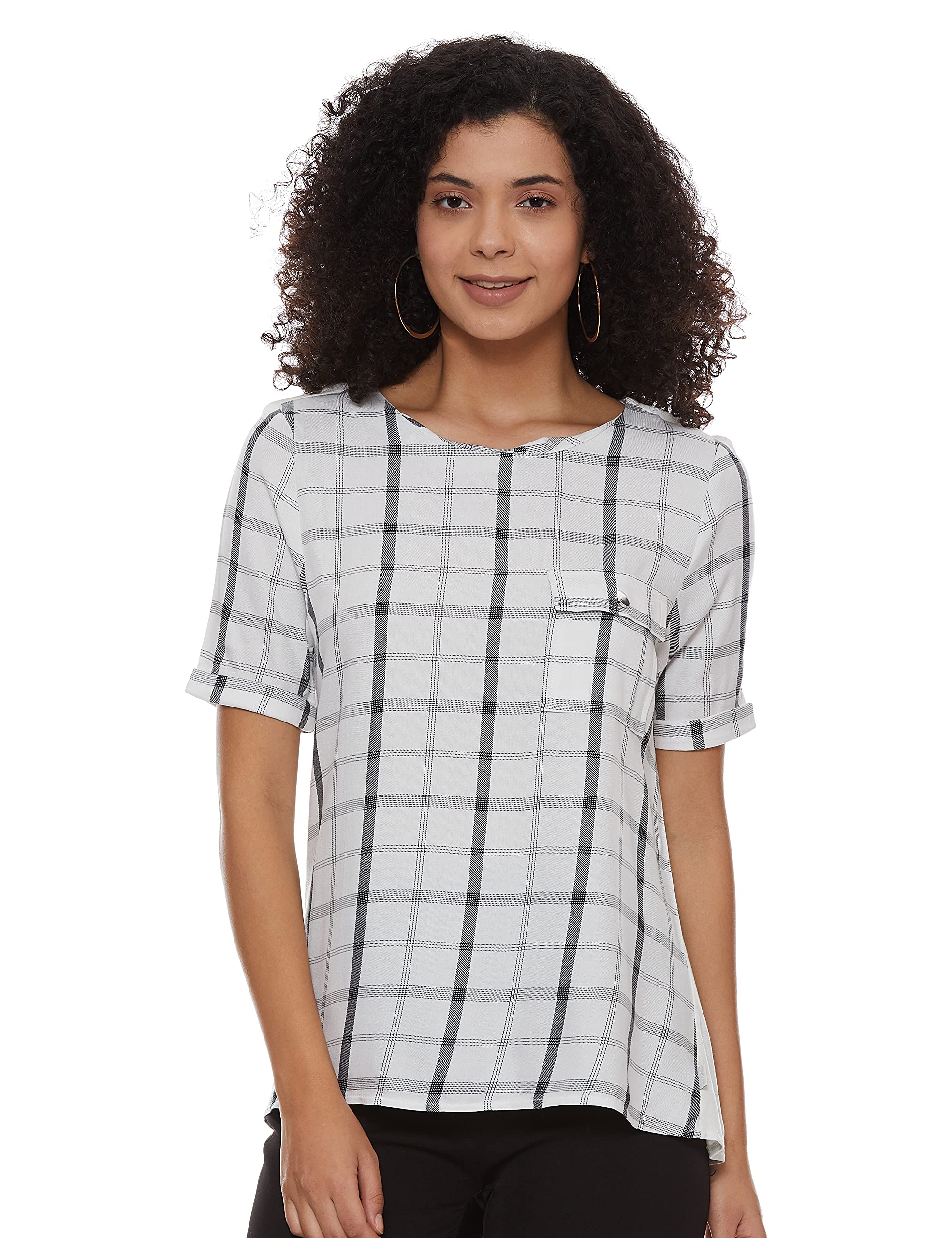 Pepe Jeans WomenS Plain Regular Fit Top (Pl303782- White Xl)