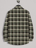 Noble Monk MenS Regular Long Sleeve Cotton Check Shirt | Casual Shirt With Spread Collar
