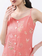 Ketch Women'S Polyester Blend Solid Regular Kurta