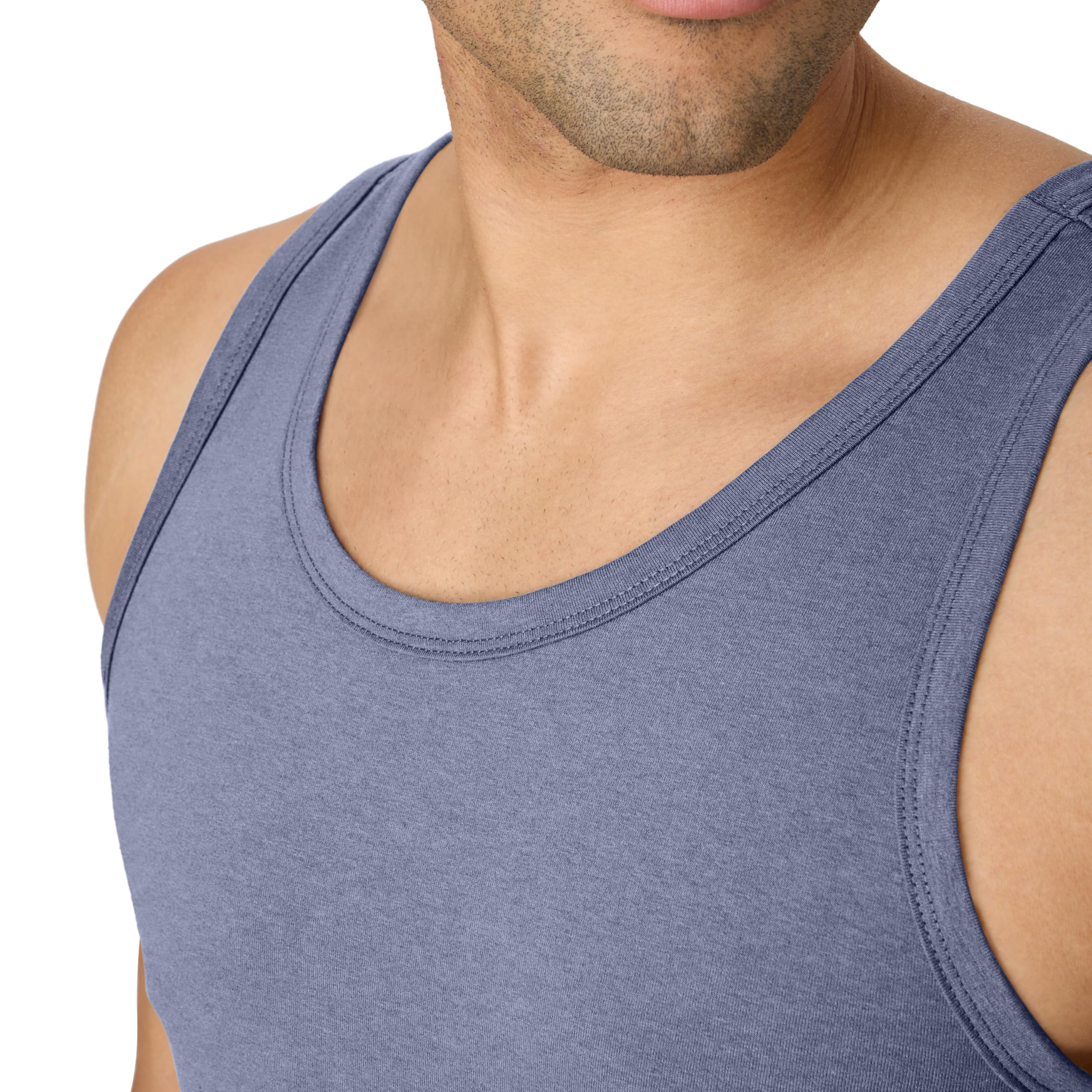 Unisex garment-Dyed Tank - BLAcK - S(D0102H7DE8T)