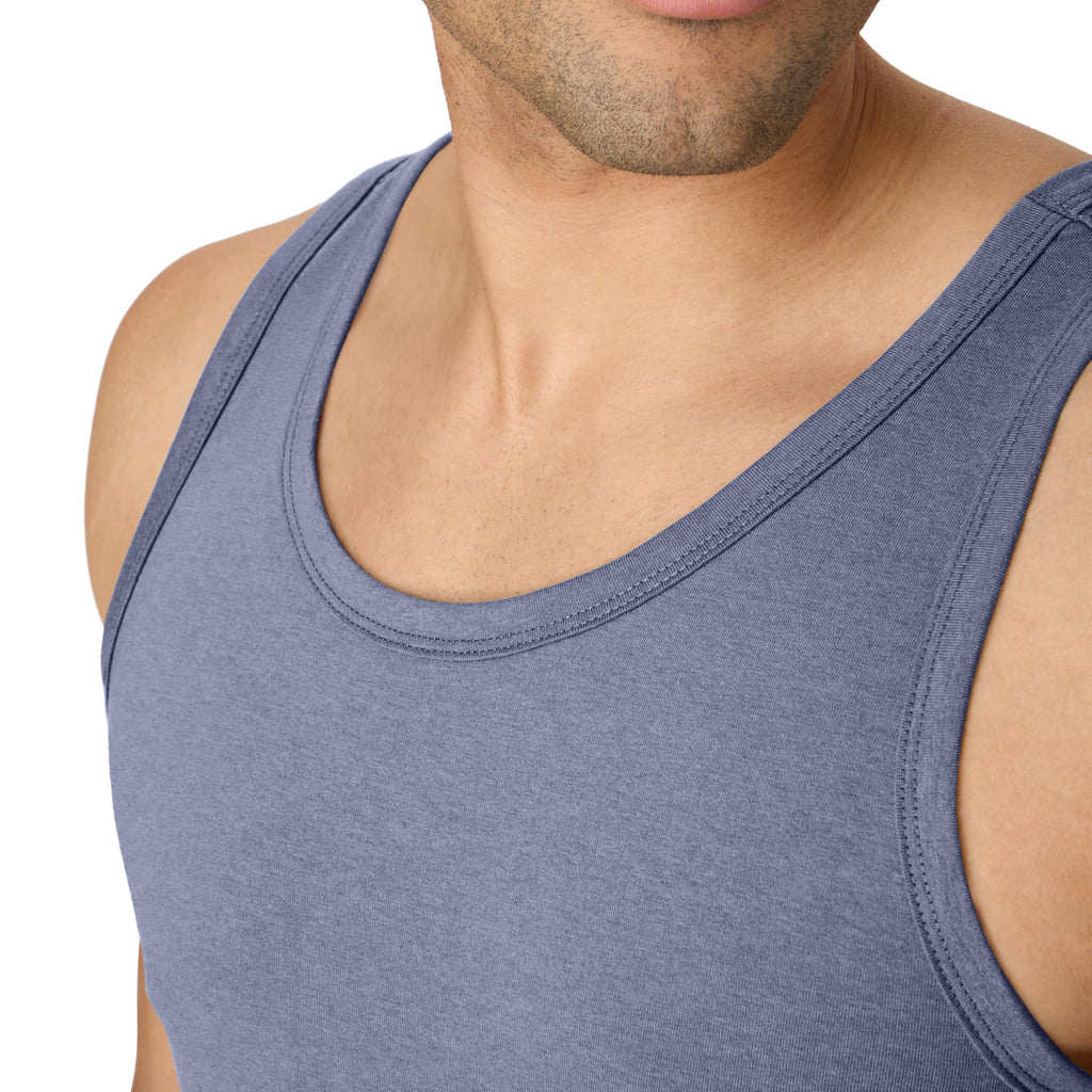 Unisex garment-Dyed Tank - BLAcK - S(D0102H7KVXT)