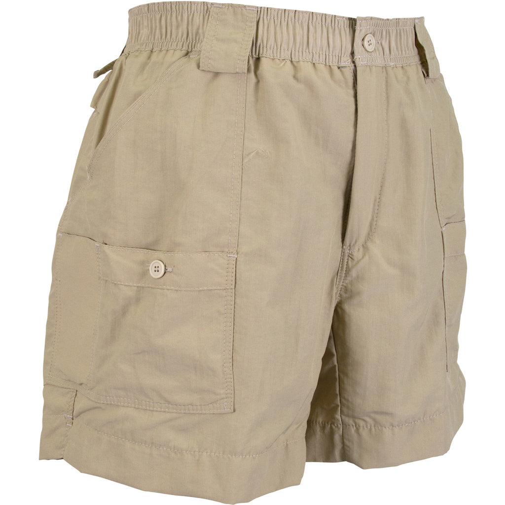 AFTCO Bluewater M01 Original Traditional Fishing Shorts - Khaki - 36