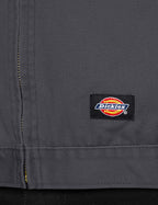 Dickies mens Unlined Eisenhower Jacket work utility outerwear, Charcoal, XX-Large US