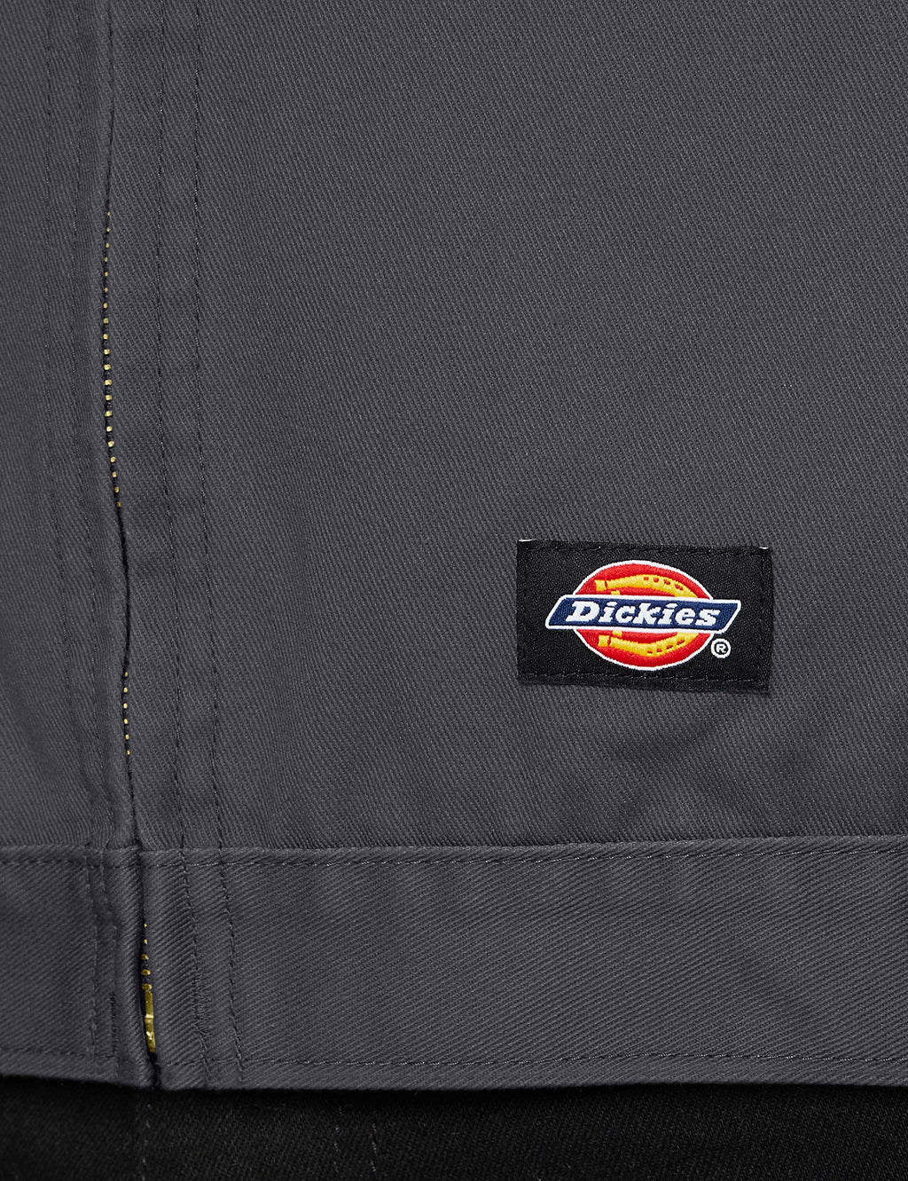 Dickies mens Unlined Eisenhower Jacket work utility outerwear, Charcoal, Large US