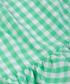 Beebay Kids Girls Y/d Check lace Detail Dress Green