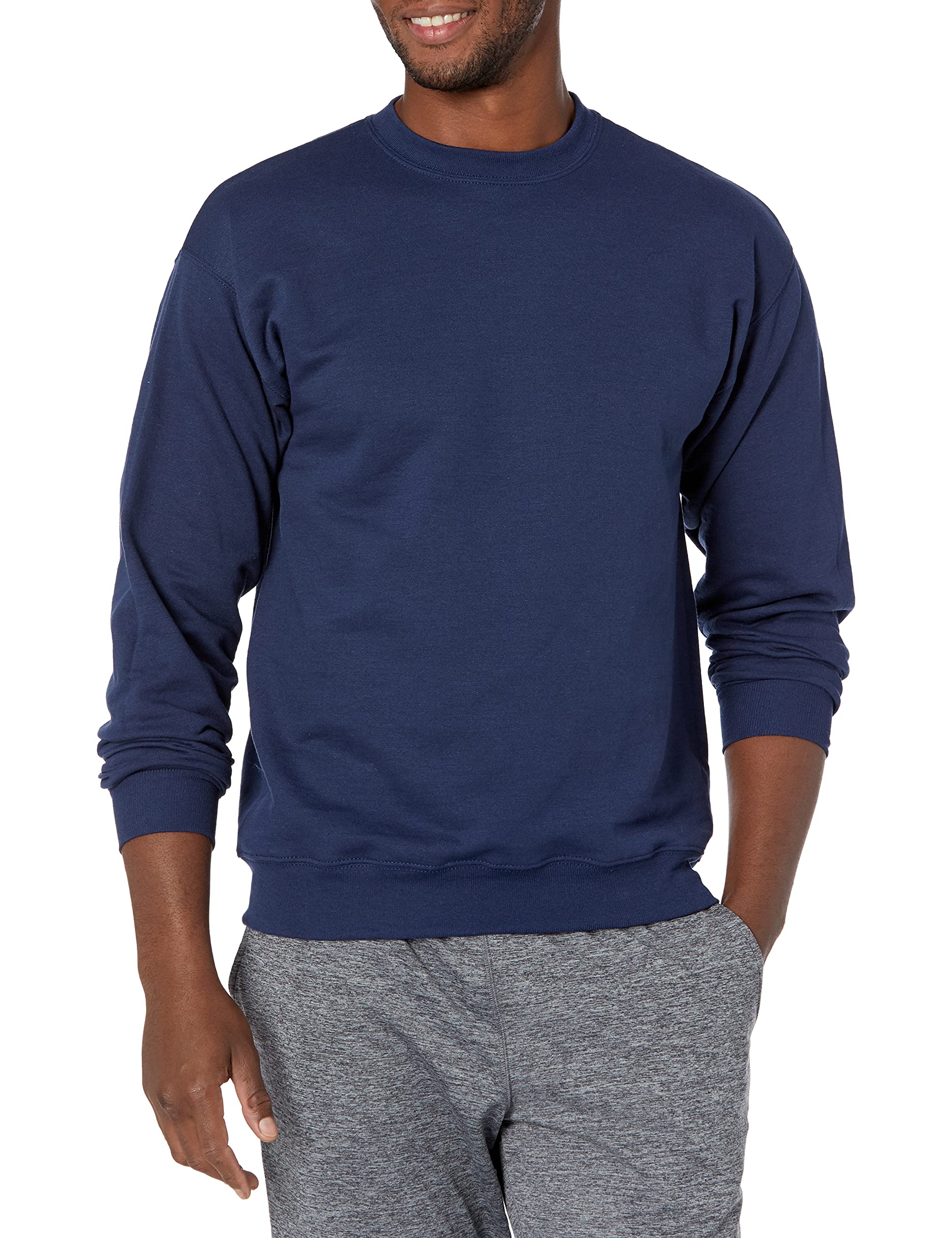 Unisex Ecosmart 5050 crewneck Sweatshirt - cARDINAL - S(D0102H7YTUP)
