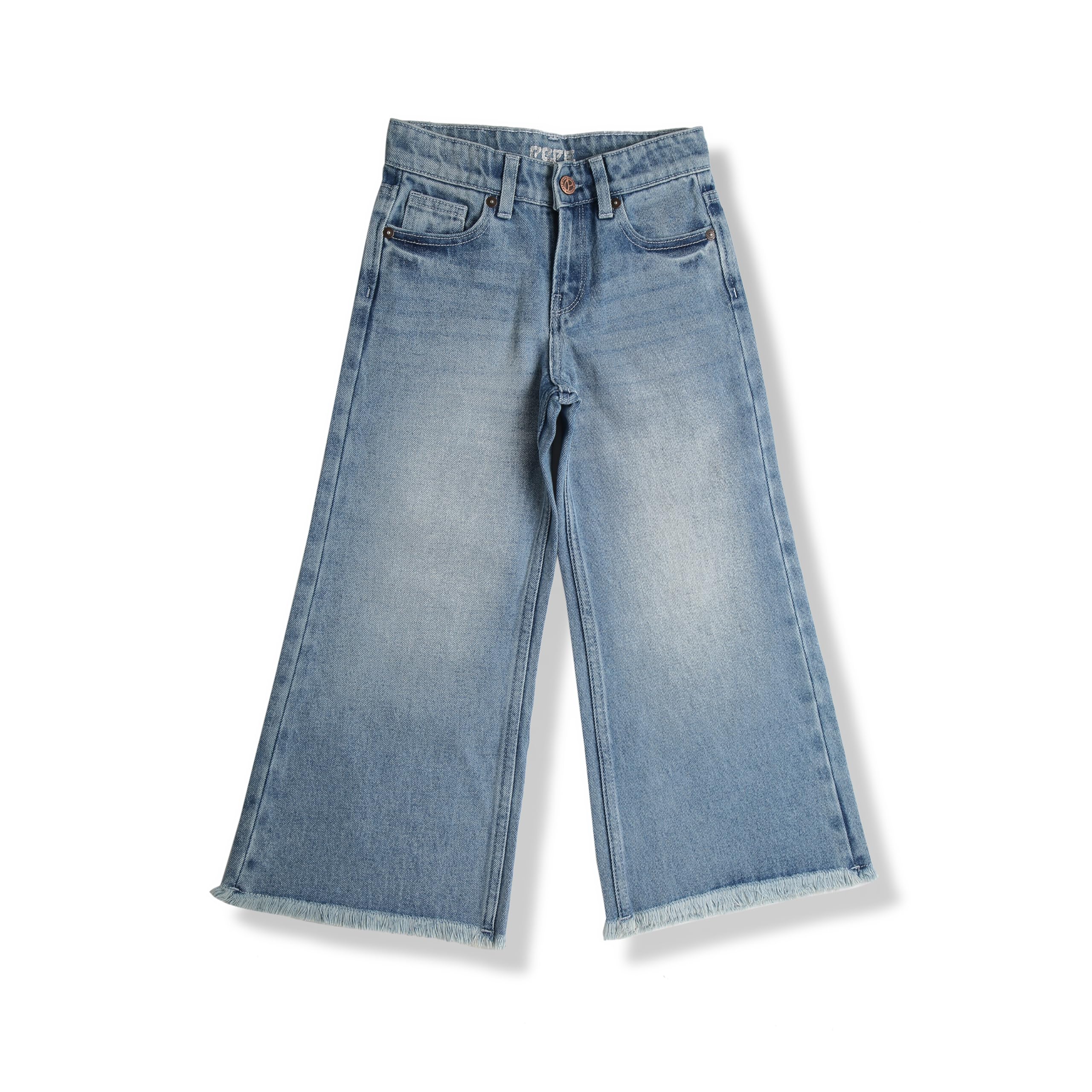 Pepe Jeans GirlS Straight Jeans (Pg201649Q05_Light Wash Denim