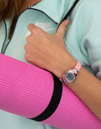 Armitron Sport Women's 45/7012PNK Chronograph Pink Digital Watch