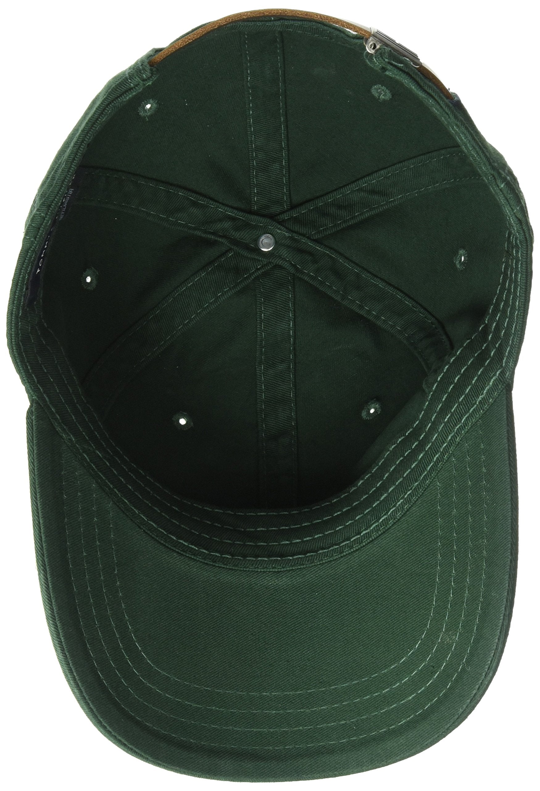 Tommy Hilfiger Mens Logo Dad Baseball Cap, Pine Grove, One Size