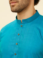 Manyavar Elegant SelfDesign Striped Kurta for Men