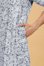 Be Active MenS Cotton Regular Kurta (C-399-1_Blue
