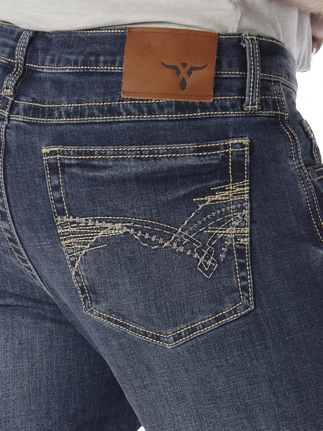 Wrangler mens 20x No. 42 Vintage Boot Cut Jeans, Midland, 31W x 34L US