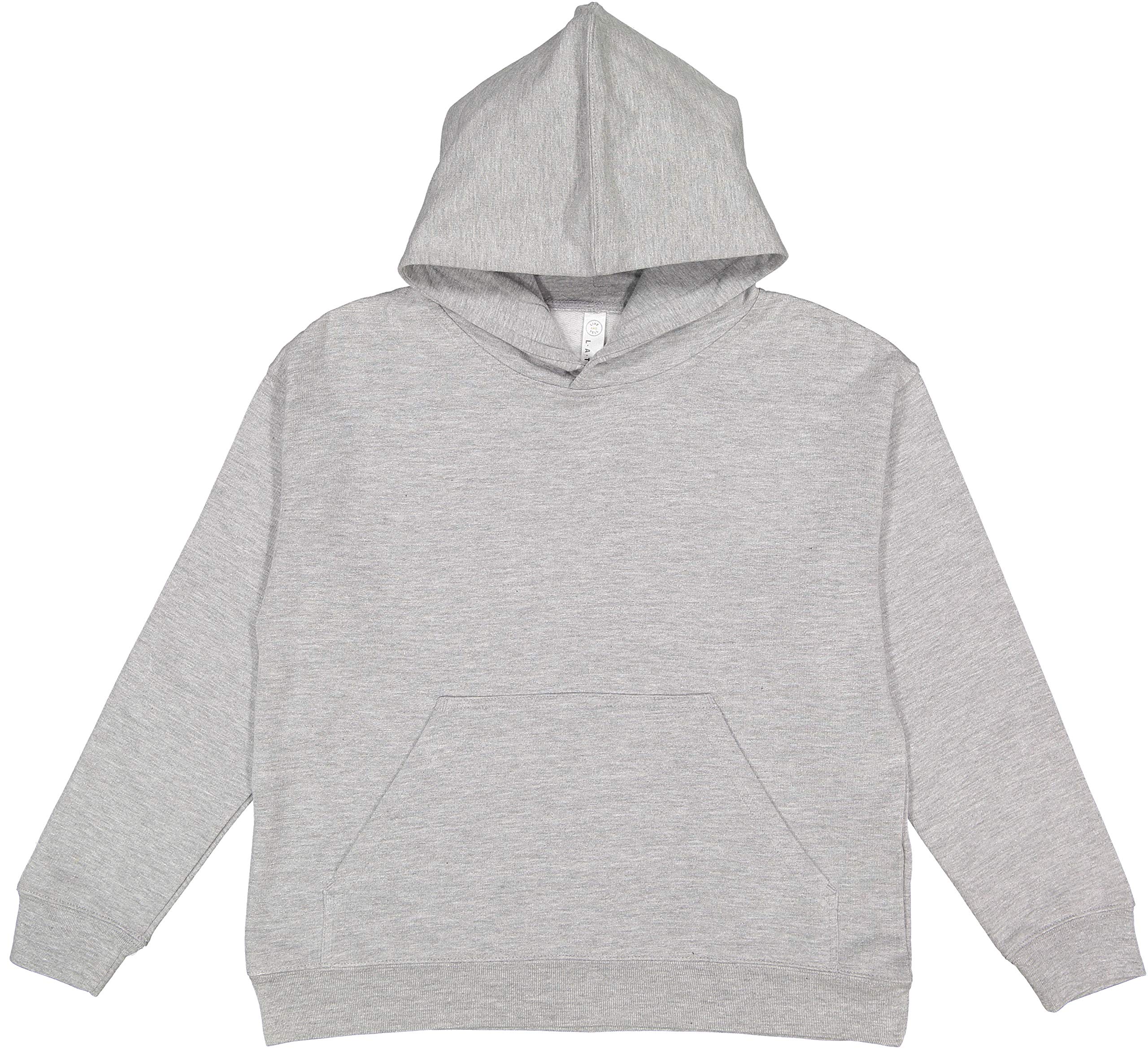 Youth Pullover Fleece Hoodie - BLAcK - XS(D0102H7M172)