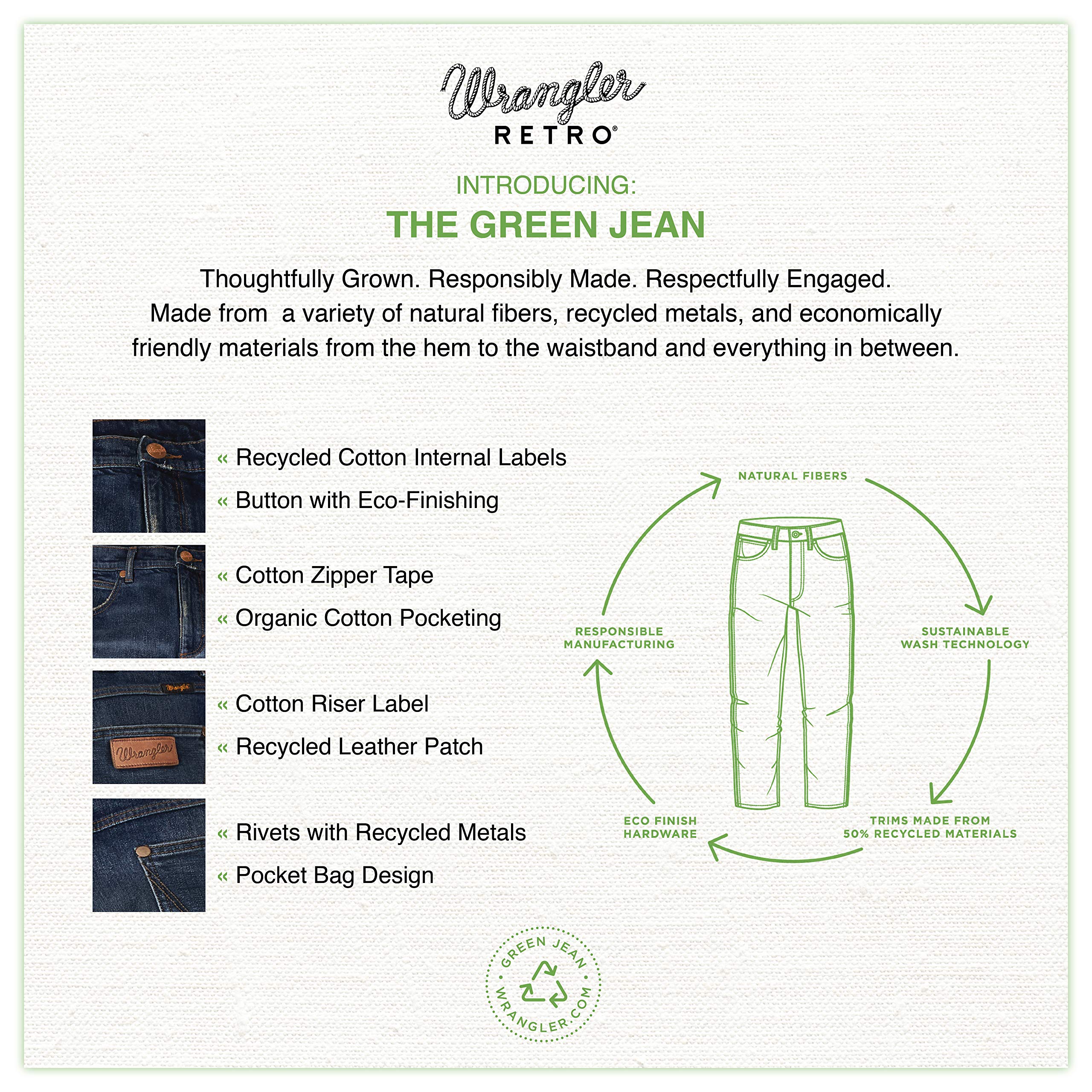 Wrangler Women's Retro High Rise Trumpet Flare, Paige, 27W x 32L