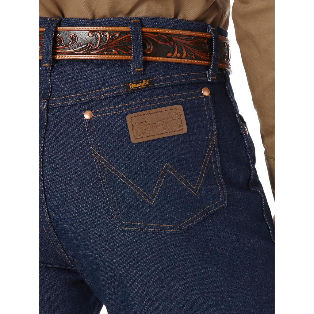 Wrangler Men's Big & Tall 13MWZ Cowboy Cut Original Fit Jean, Rigid Indigo, 31W x 38L