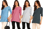 Dsk Studio Cotton Short Kurti For Women And Girls