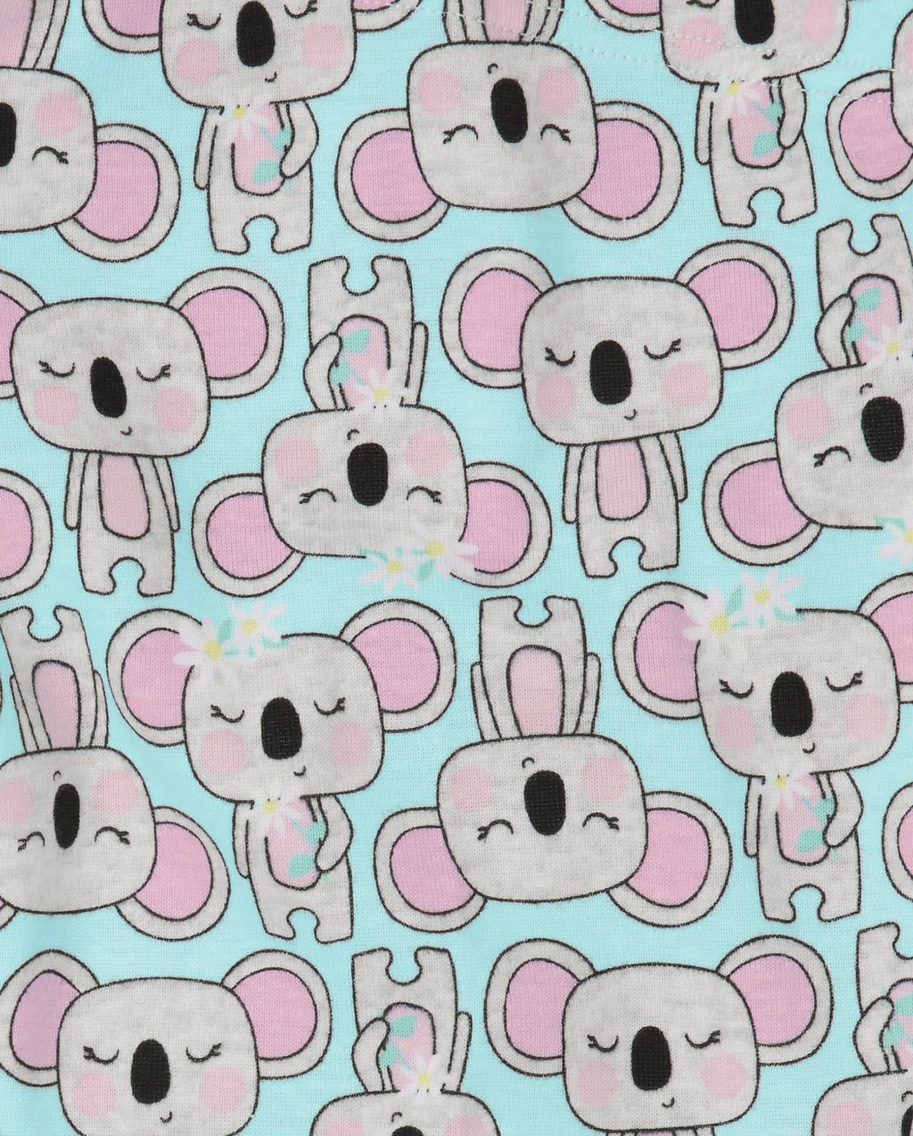 The Children's Place girls Long Sleeve Top and Pants Pajama Set Unicorn/Koala 2 pack Kids - PJ set 16