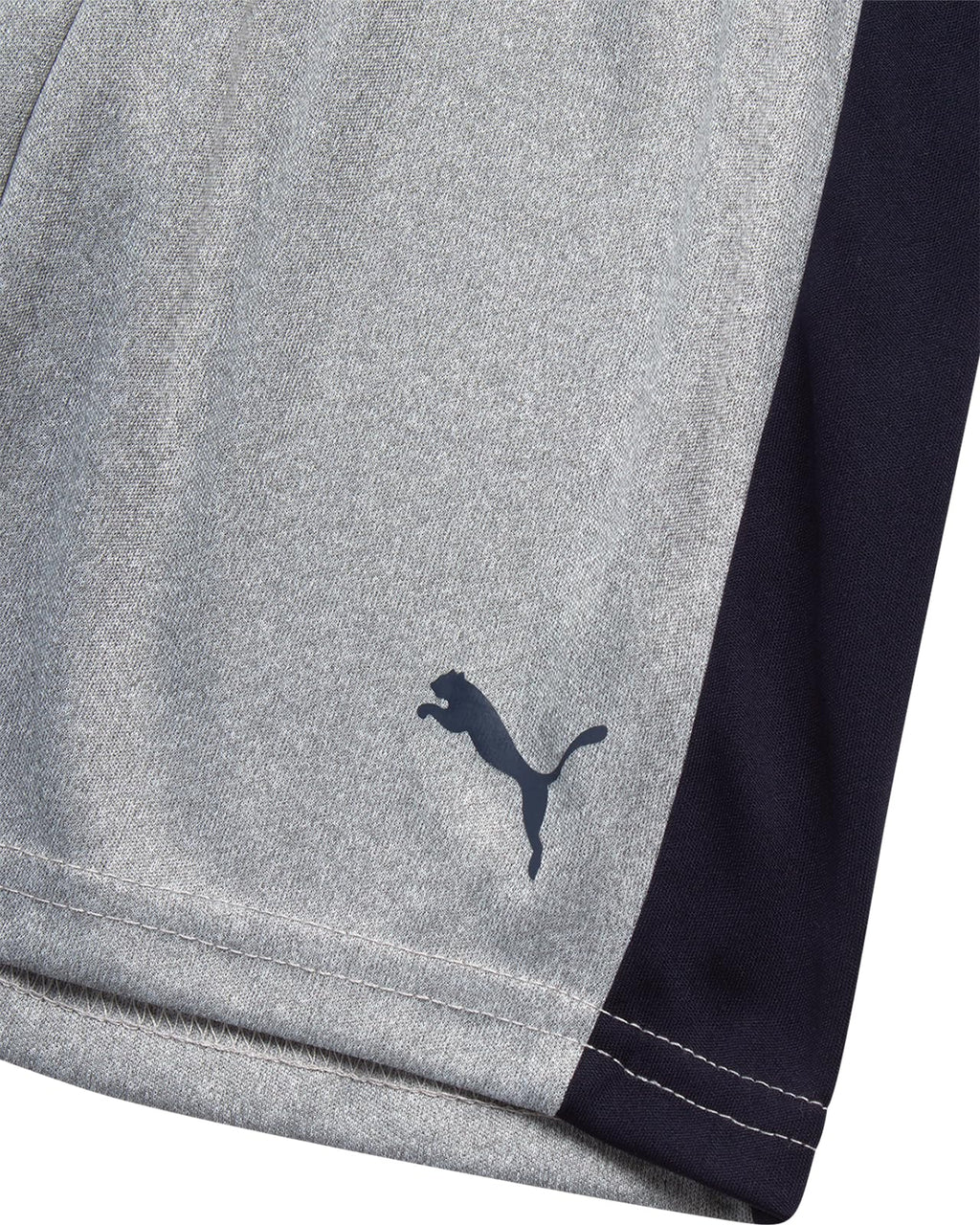 PUMA Boys' Short Set - 3 Piece Short Sleeve Graphic T-Shirts and Active Shorts Outfit Set for Boys (Sizes: 2T-7), Size 4, Mint/N