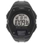 Timex Men's IRONMAN Classic 30 Oversized 43mm Resin Strap Watch - Black Case & Top Ring with Black Resin Strap